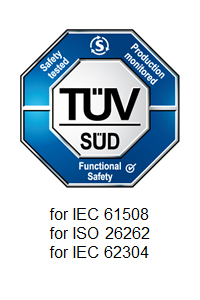 C/C++testは、IEC 61508およびISO 26262、IEC 62304に準拠したテストツールとして認証を取得済み