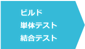 ビルド、 単体テスト、結合テスト