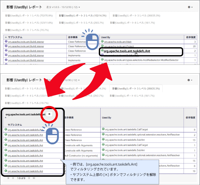 Lattix Webフィルタリング