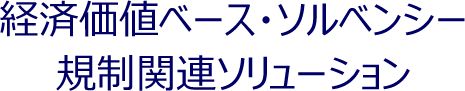 経済価値ベース・ソルベンシー規制関連ソリューション